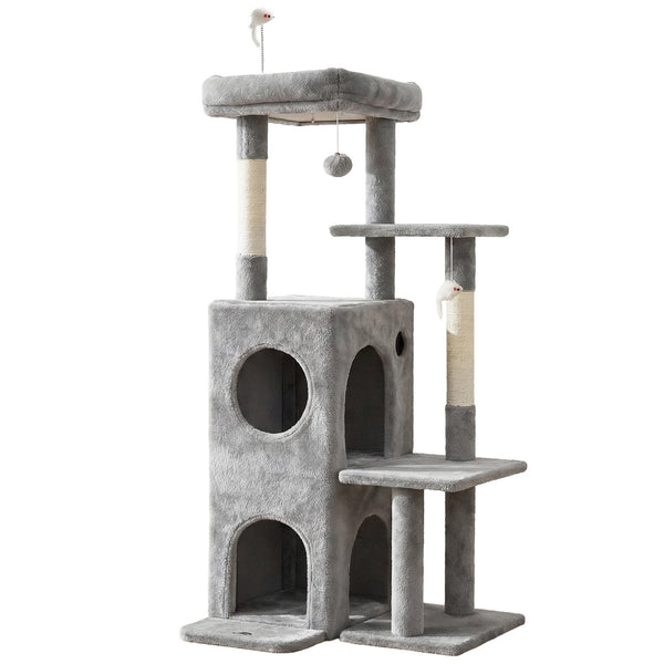 Cat Tower 127cm – Light Grey