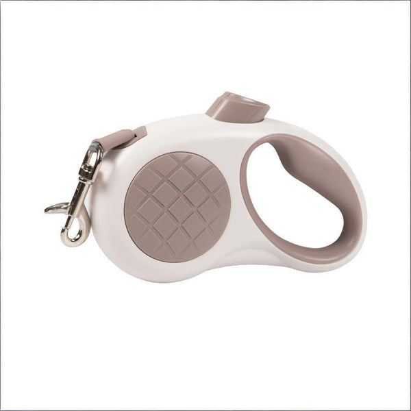 Heavy-Duty Retractable Dog Lead – Brown
