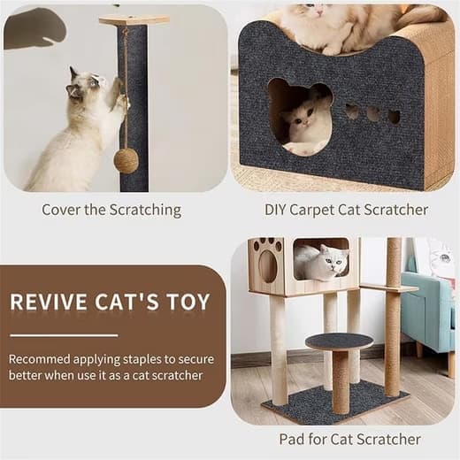 Cat Scratching Board – Dark Blue