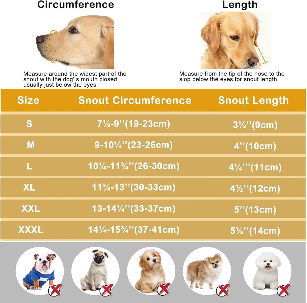 Dog Basket Muzzle – Size M