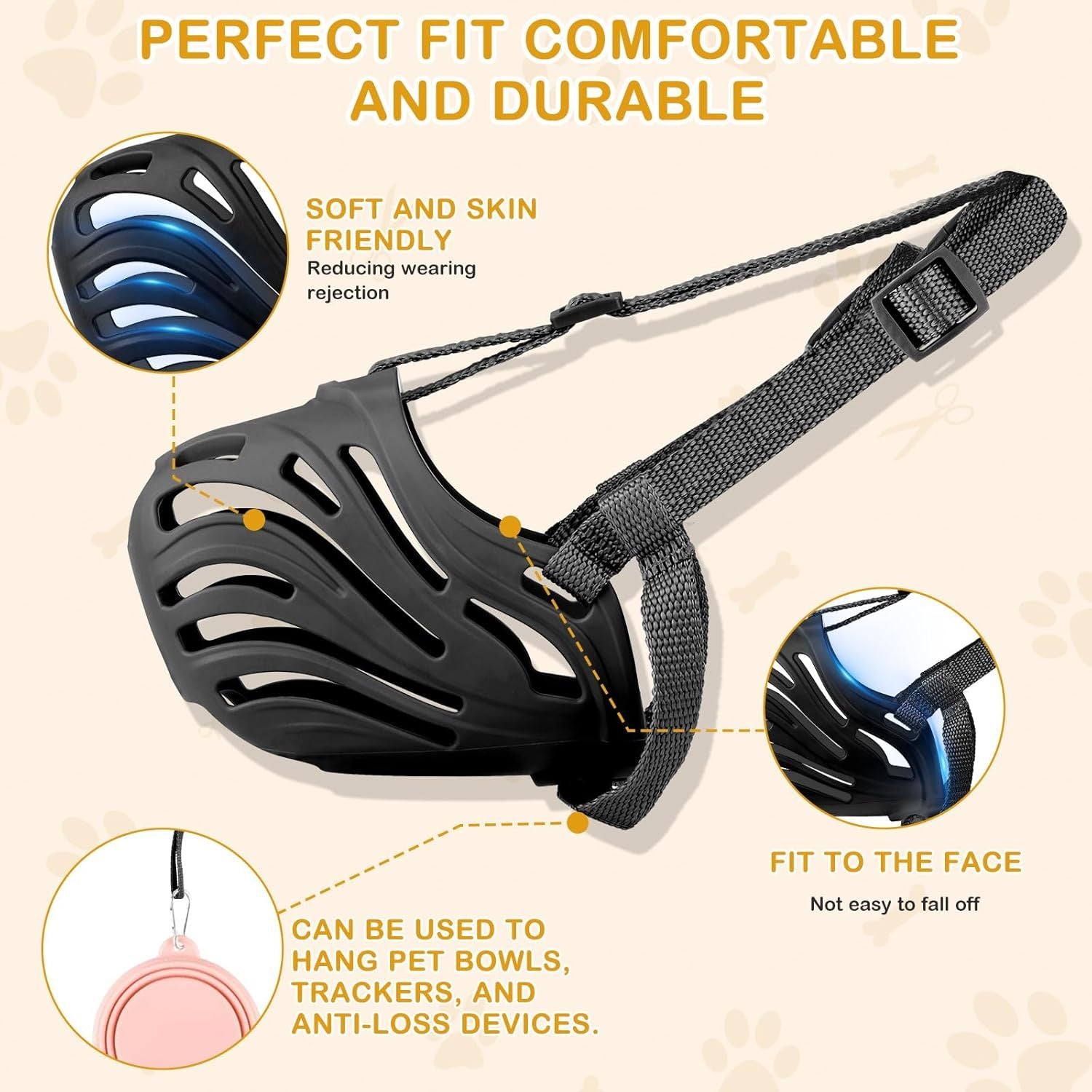 Dog Basket Muzzle – Size S