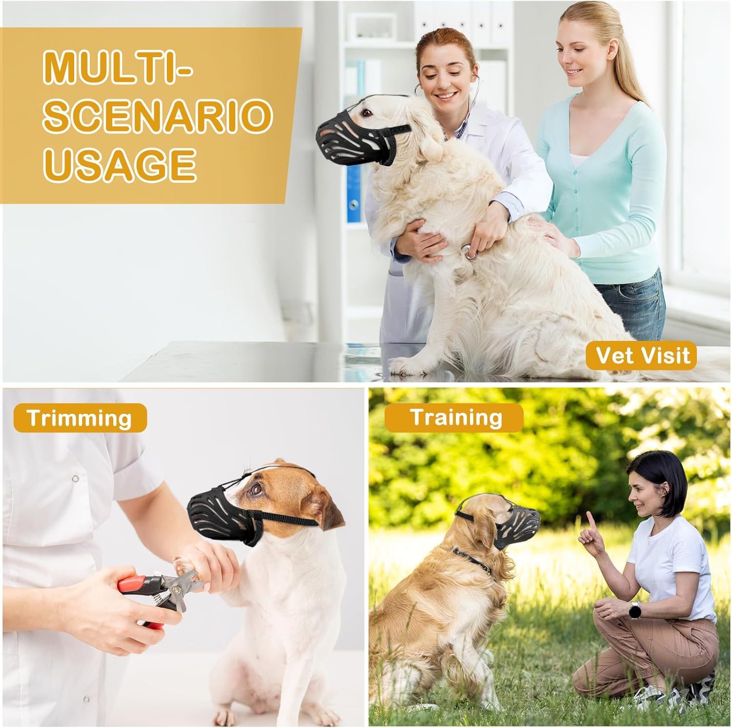 Dog Basket Muzzle – Size XXL
