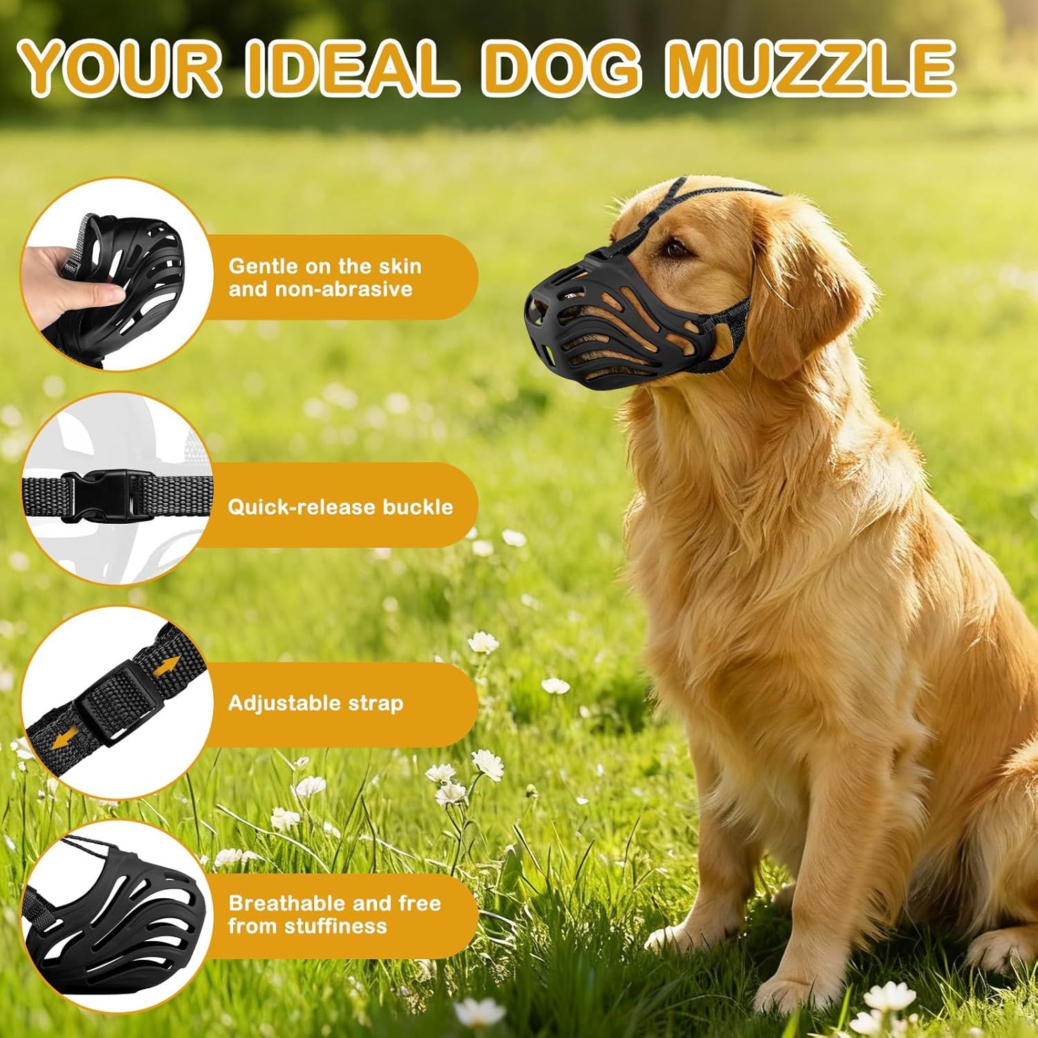 Dog Basket Muzzle – Size L