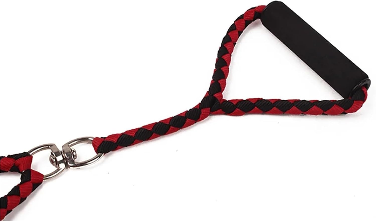 Dog Lead & Collar Set – Red / Black