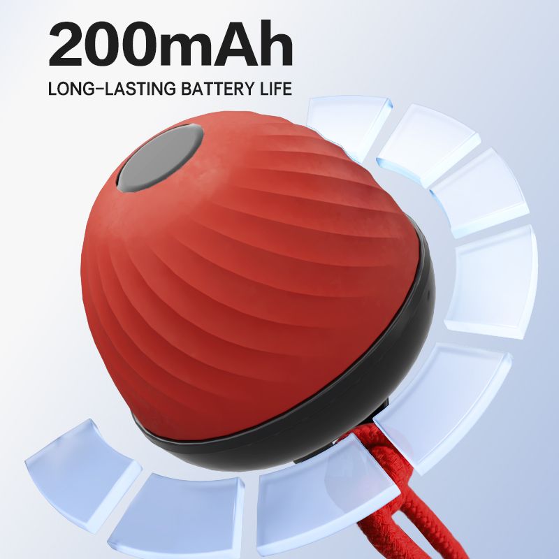 Electric Rolling Pet Ball – Red