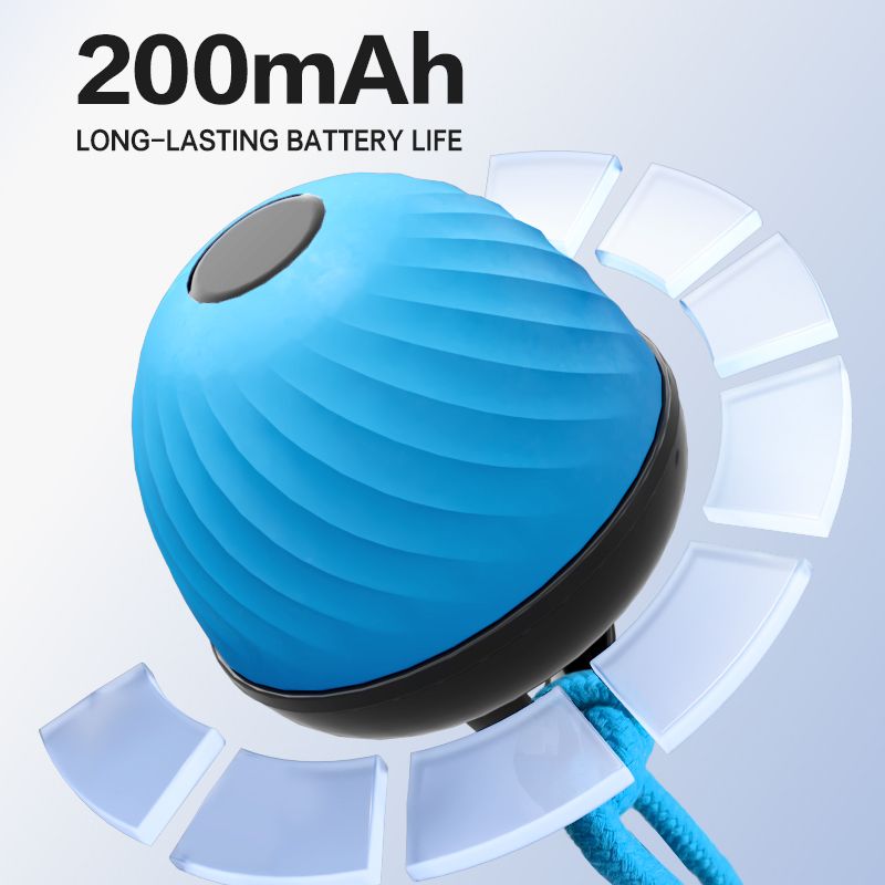 Electric Rolling Pet Ball – Blue
