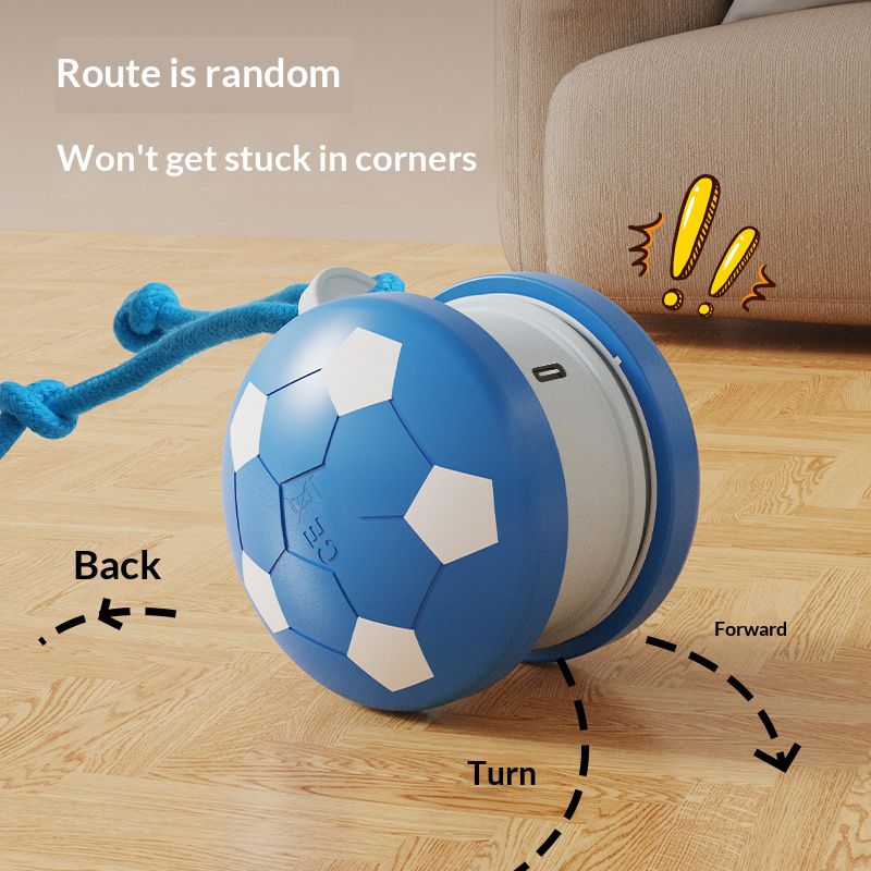 Self-Rolling Pet Ball – Orange