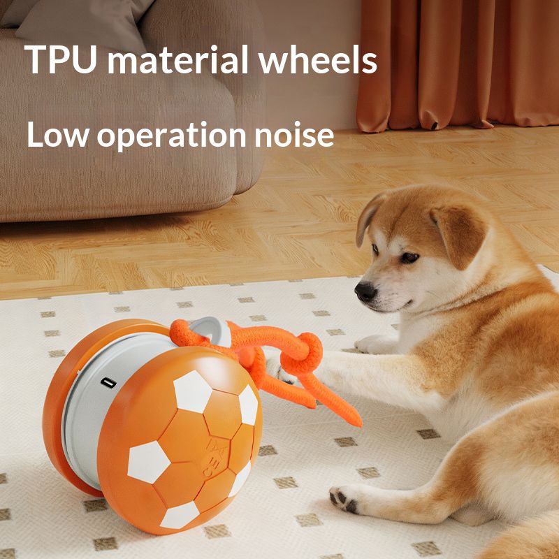 Self-Rolling Pet Ball – Blue
