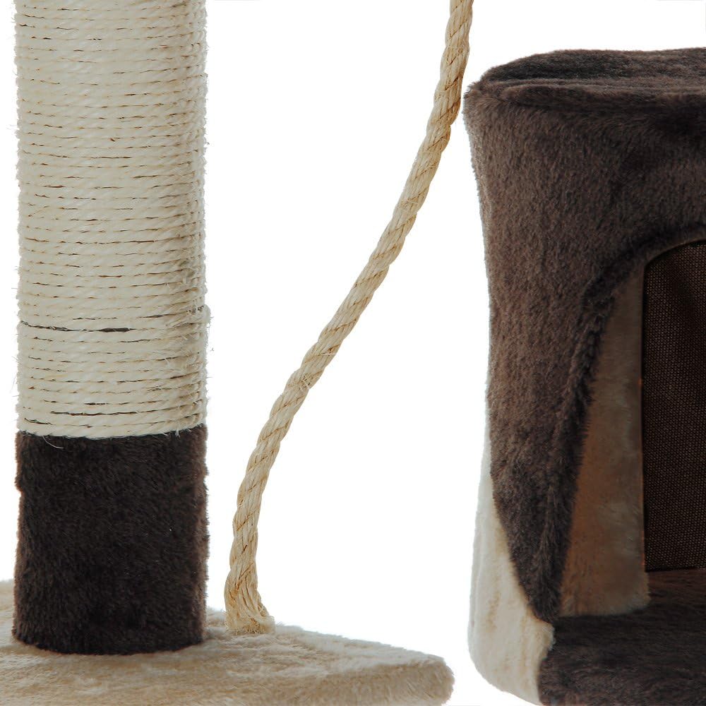 Multi-Level Cat Tree 140cm – Beige