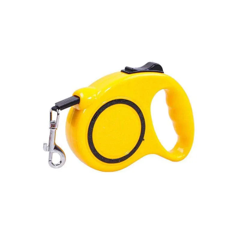 Retractable Dog Lead 5m – Yellow