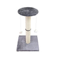 Cat Tree with Scratching Post – Grey