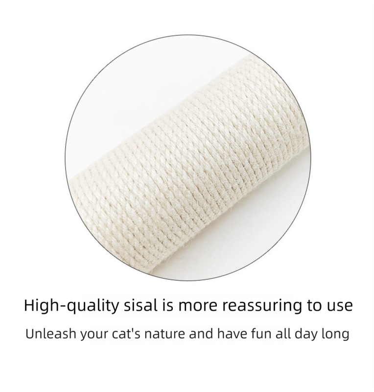 Cat Tree with Scratching Post – Grey