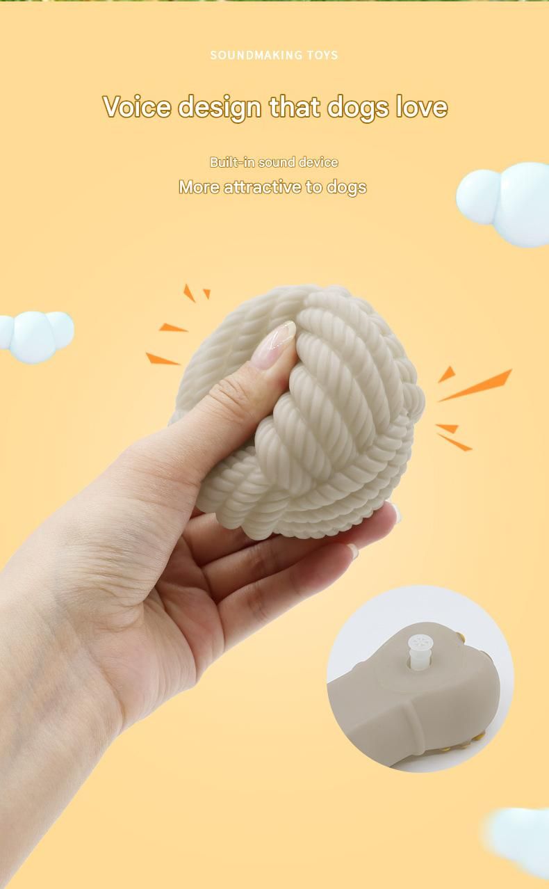 Squeaky Bone Dog Toy